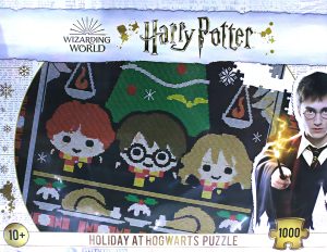 Harry Potter Holiday At Hogwarts 1000 Piece Puzzle - New