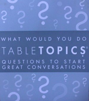What Would You Do? Table Topics Game
