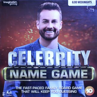 Celebrity Name Board Game - Pre Owned (Sealed Cards and Unplayed)