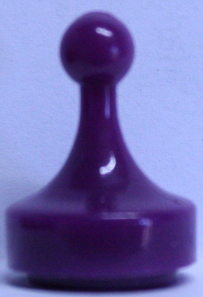 PARTS ONLY - Cluedo Board Game 1999 Version - (1) Purple Token Only