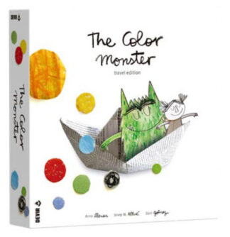 The Color Monster Travel Edition Board Game - New