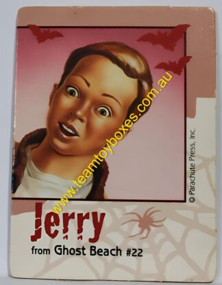 PARTS ONLY - Goosebumps "Terror in The Graveyard" Board Game - (1) "Jerry" Pawn Card Only