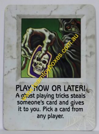 PARTS ONLY - Goosebumps "Terror in The Graveyard" Board Game - #14 Card Only