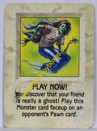 PARTS ONLY - Goosebumps "Terror in The Graveyard" Board Game - #8 Card Only