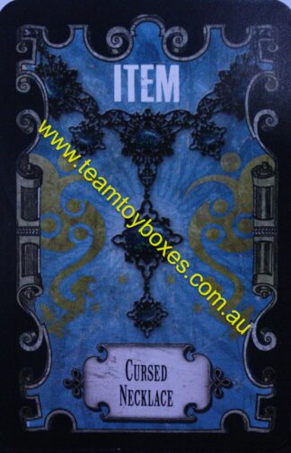 PARTS ONLY - Cluedo Harry Potter Board Game - (1) Cursed Necklace Item Card Only