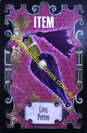 PARTS ONLY - Cluedo Harry Potter Board Game - (1) Love Potion Item Card Only