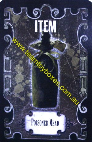 PARTS ONLY - Cluedo Harry Potter Board Game - (1) Poisoned Mead Item Card Only