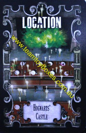 PARTS ONLY - Cluedo Harry Potter Board Game - (1) Hogwarts Castle Location Card Only
