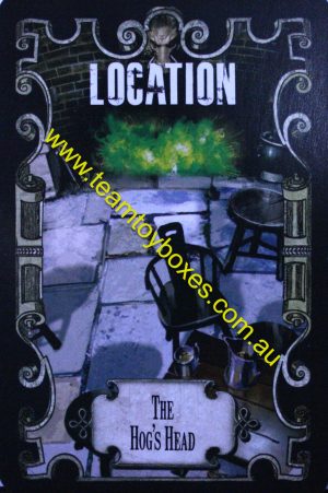 PARTS ONLY - Cluedo Harry Potter Board Game - (1) The Hog's Head Location Card Only