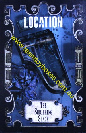 PARTS ONLY - Cluedo Harry Potter Board Game - (1) The Shrieking Shack Location Card Only