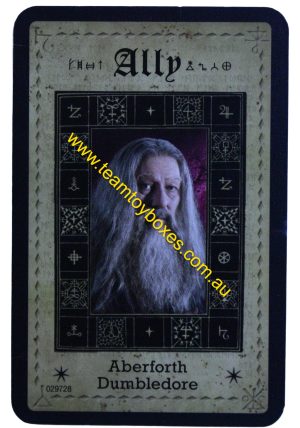 PARTS ONLY - Cluedo Harry Potter Board Game - (1) Aberforth Dumbledore Ally Card Only
