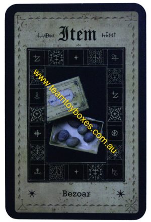 PARTS ONLY - Cluedo Harry Potter Board Game - (1) Bezoar Item Card Only