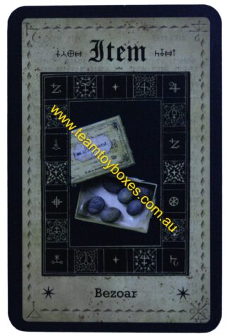 PARTS ONLY - Cluedo Harry Potter Board Game - (1) Bezoar Item Card Only