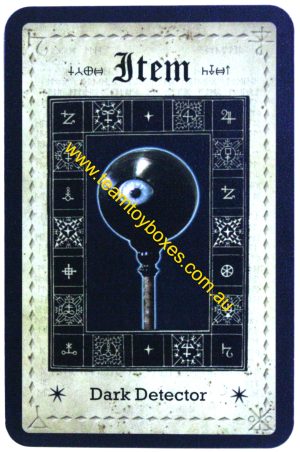 PARTS ONLY - Cluedo Harry Potter Board Game - (1) Dark Detector Item Card Only