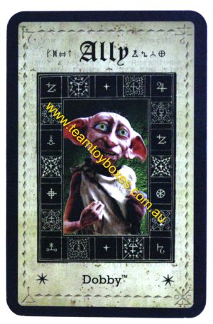 PARTS ONLY - Cluedo Harry Potter Board Game - (1) Dobby Ally Card Only