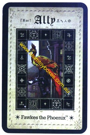 PARTS ONLY - Cluedo Harry Potter Board Game - (1) Fawkes the Phoenix Ally Card Only