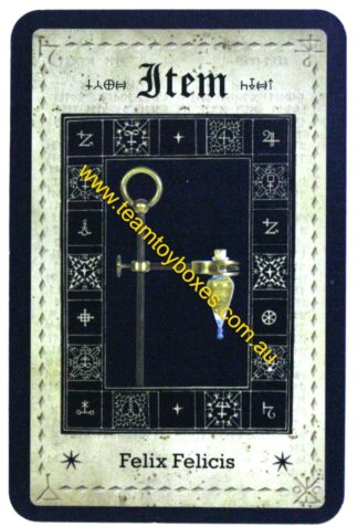 PARTS ONLY - Cluedo Harry Potter Board Game - (1) Felix Felicis Item Card Only