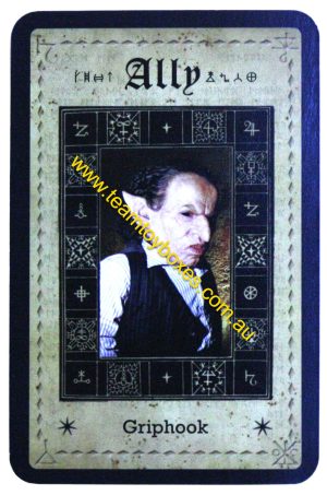 PARTS ONLY - Cluedo Harry Potter Board Game - (1) Griphook Ally Card Only