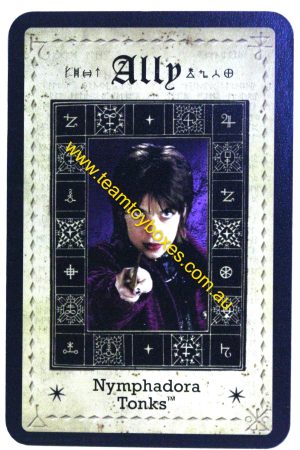 PARTS ONLY - Cluedo Harry Potter Board Game - (1) Nymphadora Tonks Ally Card Only