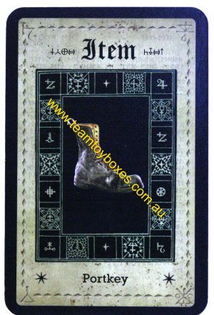 PARTS ONLY - Cluedo Harry Potter Board Game - (1) Portkey Item Card Only