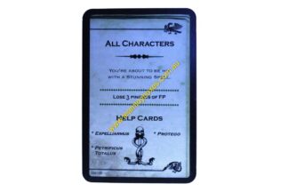 PARTS ONLY - Cluedo Harry Potter Board Game - (1) All Characters (lose 3 pinches) Dark Deck Card Only