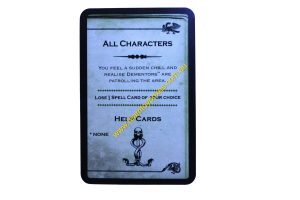 PARTS ONLY - Cluedo Harry Potter Board Game - (1) All Characters (lose 1 spell card) Dark Deck Card Only