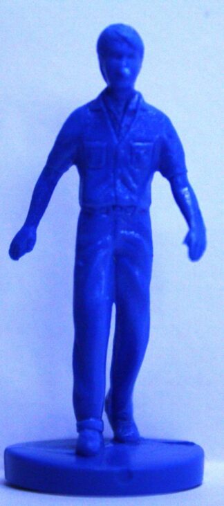 PARTS ONLY - Goosebumps "Terror in The Graveyard" Board Game - (1) Blue Male Plastic Token Only