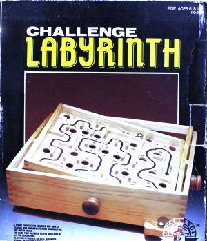 Wooden Challenge Labyrinth Game - Pre Owned